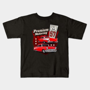 Hot Rod Chevy 57 Kids T-Shirt